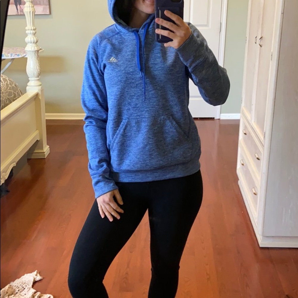 Adidas, dry fit hoodie